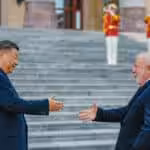 Brazilian President Lula da Silva meets with his counterpart, Chinese President Xi Jinping. Photo: El Ciudadano.