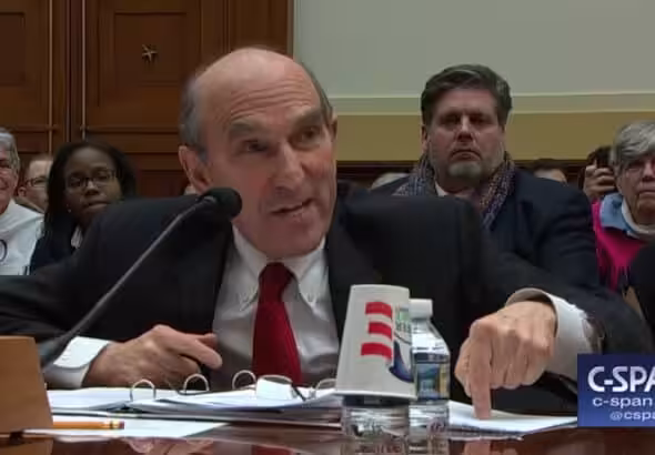 Elliott Abrams. Photo: caitlinjohnstone.com/file photo.