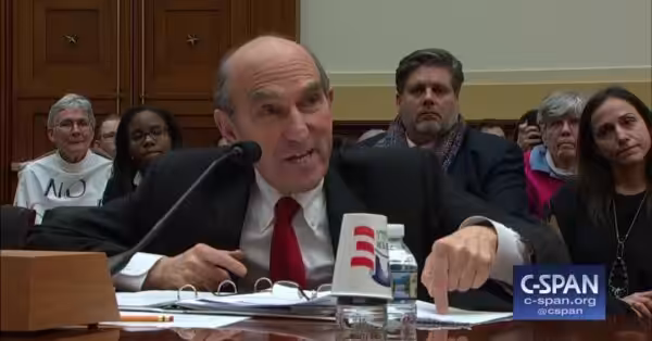 Elliott Abrams. Photo: caitlinjohnstone.com/file photo.