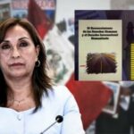 Boluarte co-authored the book in question with six other people. Photo: Infobae.