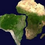 Graphic of Africa and South America side by side. Photo: Internationalist 360.