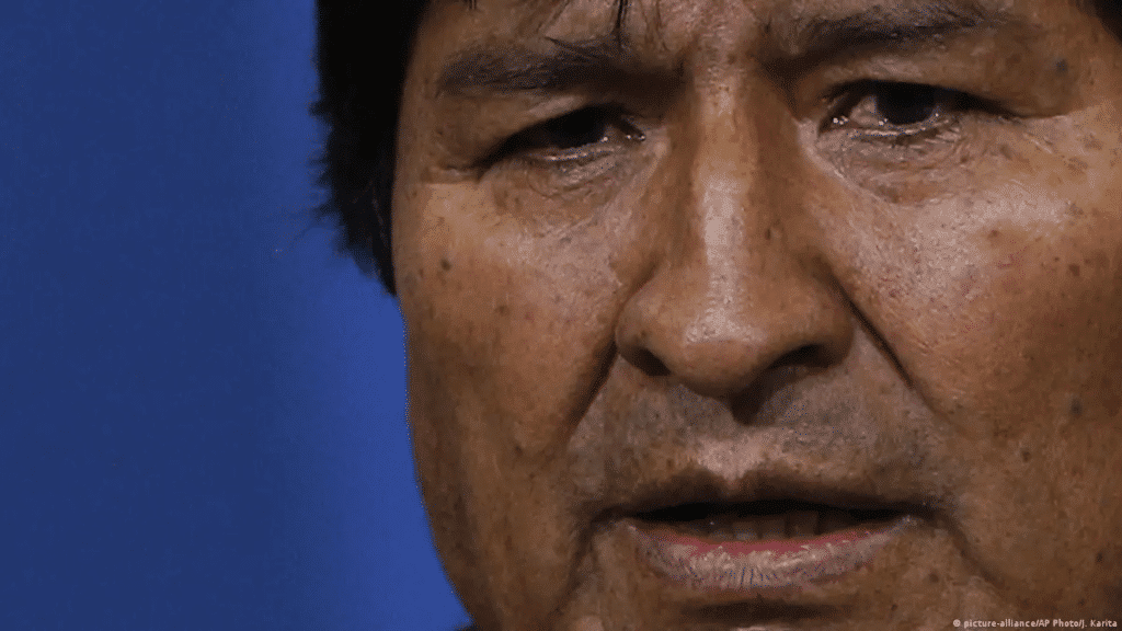 Former Bolivian President Evo Morales. Photo: picture-alliance/AP Photo/J. Karita.
