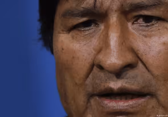 Former Bolivian President Evo Morales. Photo: picture-alliance/AP Photo/J. Karita.