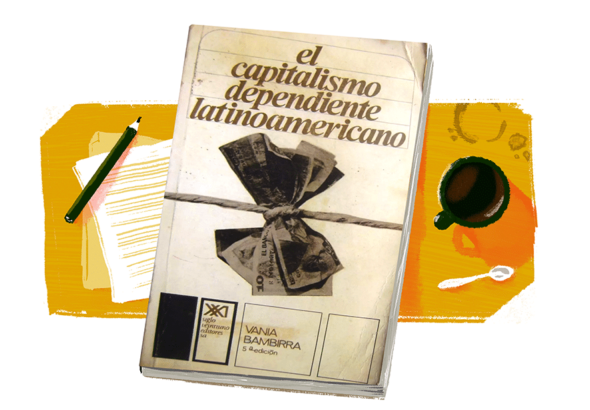 Cover of "Dependent capitalism of Latin America," book by Vania Bambirra. Photo: MR Online.