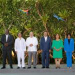 Family photo with the various presidents and top officials participating in the Fourth Amazon Summit 2023 in Belém, Brazil. Photo: Últimas Noticias.
