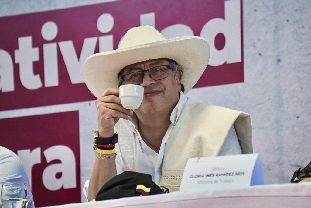 Colombian President Gustavo Petro. Photo: X/@infopresidencia.