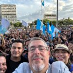 Bernardo Arévalo and the Semilla Movement, Photo: CLAE.