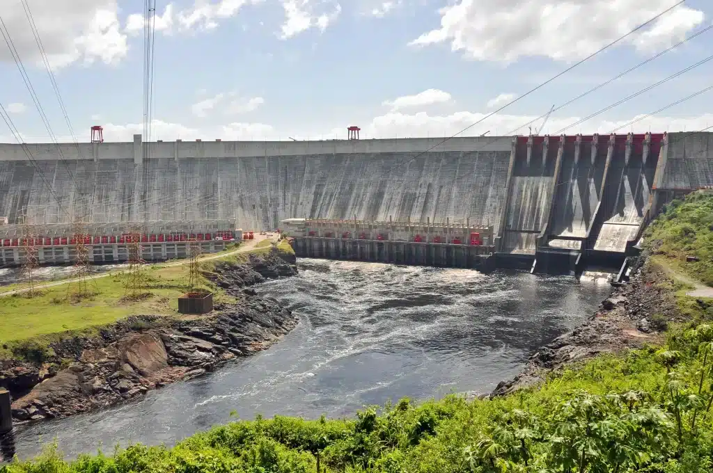 The Guri hydroelectric power plant, located in BolĂvar State, Venezuela, on the Caroni River. File photo.