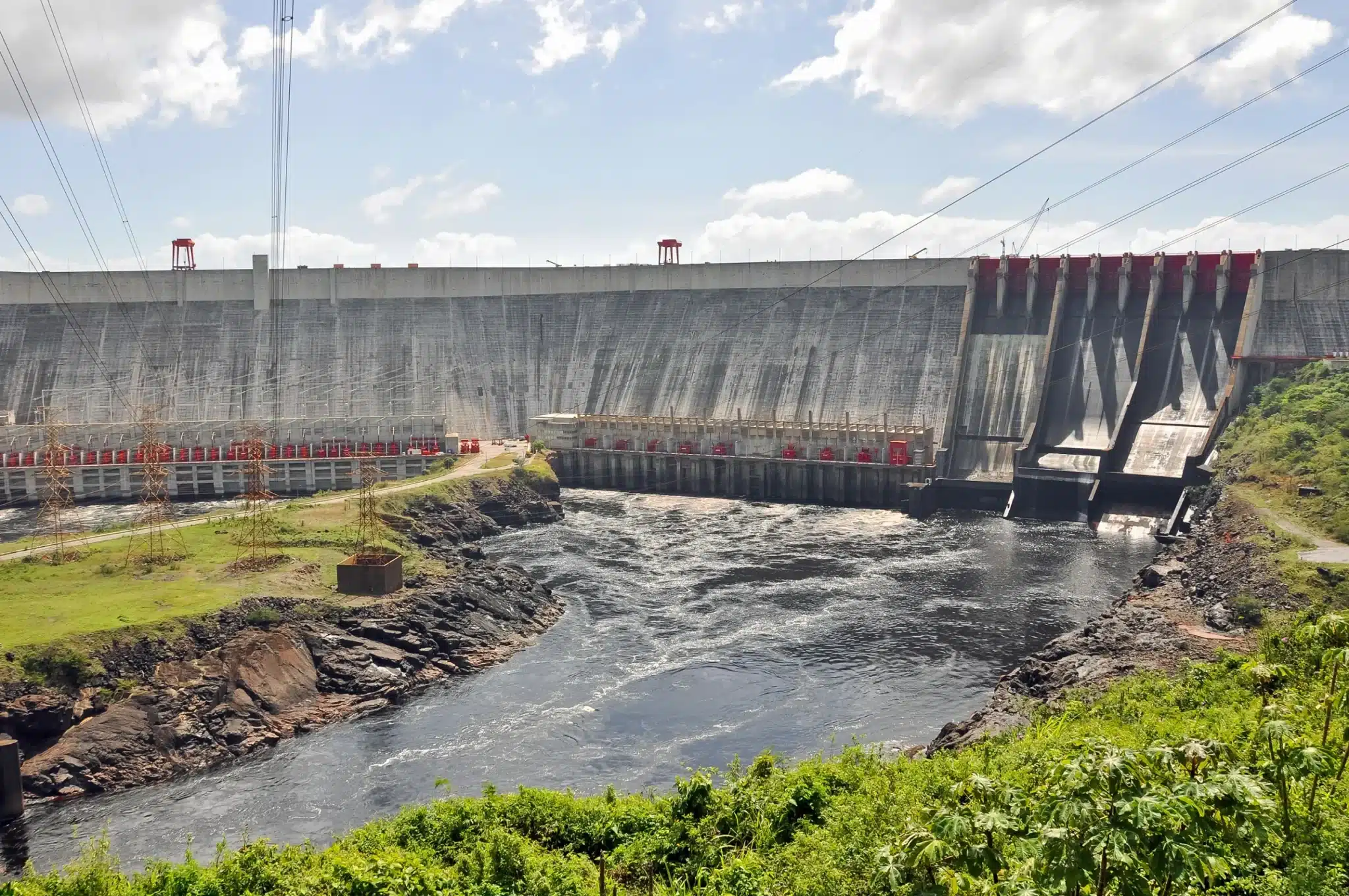 The Guri hydroelectric power plant, located in Bolívar State, Venezuela, on the Caroni River. File photo.
