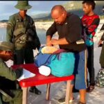 A frame of the video posted to Lárez's X account, which references the evacuation of the miners from Yapacana National Park. Photo: X/@dhernandezlarez.