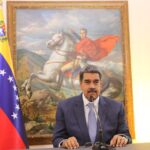 Venezuelan President Nicolás Maduro gives his speech at the 15th BRICS Summit of Heads of State and Government, held in Johannesburg, South Africa, on August 23, 2023. Photo: Ministry of Foreign Affairs of Venezuela.