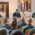 Venezuelan President Nicolás Maduro in meeting with the FANB high command. Photo: Presidential Press.