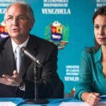 Antonio Ledezma and María Corina Machado. Photo: Archive.