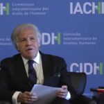 OAS' secretary general, Luis Almagro speaking during a forum organized by the IACHR. File photo.