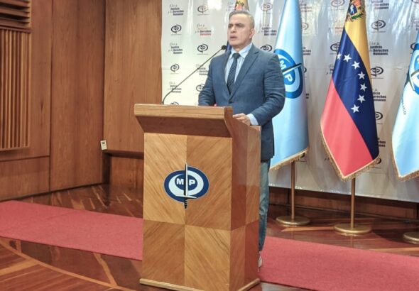 Venezuelan Attorney General Tarek William Saab. File photo.