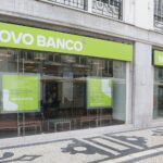 Street view of a branch of Portuguese bank Novo Banco. Photo: File photo.