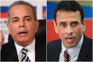 Henrique Capriles (right) and Manuel Rosales (left). Photo: El Nacional.