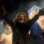 Javier Milei, an Argentinian presidential candidate who subscribes to an ideology of anarcho-capitalism, privatization, and dollarization. Photo: Maxi Ezequiel.