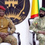 Heads of state of Burkina Faso (Ibrahim Traoré) and of Mali (Assimi Goïta). Photo: Mali Online TV.