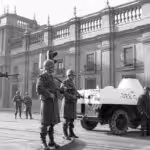 Chilean Troops Surround the Presidential Palace. Photo: BBC/File photo.
