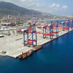 A view of Venezuela's La Guaira port, the largest and most active point of international trade in the country. Photo: Teixeira Duarte.