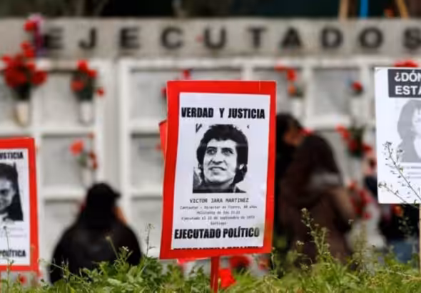 Jara was a Communist Party militant close to deposed President Allende. Photo: AFP.