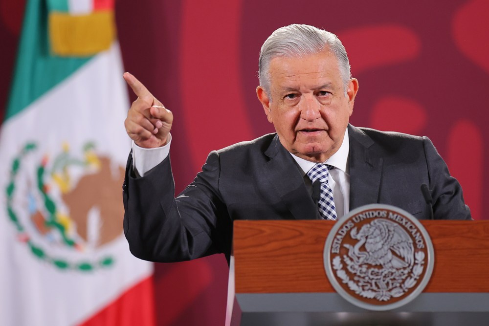 Mexican President Andrés Manuel López Obrador. File photo.