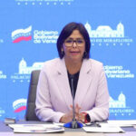 The vice president of Venezuela, Delcy Rodríguez. File photo.