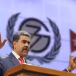 Venezuelan President Nicolás Maduro during his speech at the G77+China Summit held in Havana, Cuba on Friday, September 1, 2023. Photo: Presidential Press