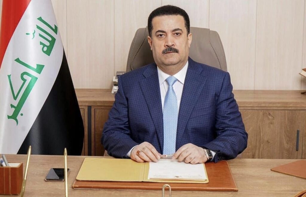 The prime minister of Iraq, Muhamad Shia al-Sudani