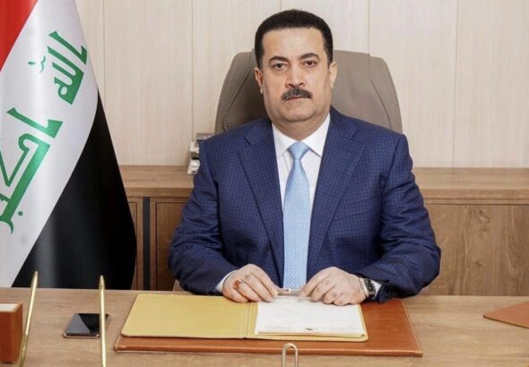 The prime minister of Iraq, Muhamad Shia al-Sudani