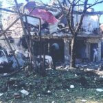 Scene of the car bomb attack outside a police station in Jamundí, Valle del Cauca department, Colombia, September 22, 2023. Photo: El Espectador.
