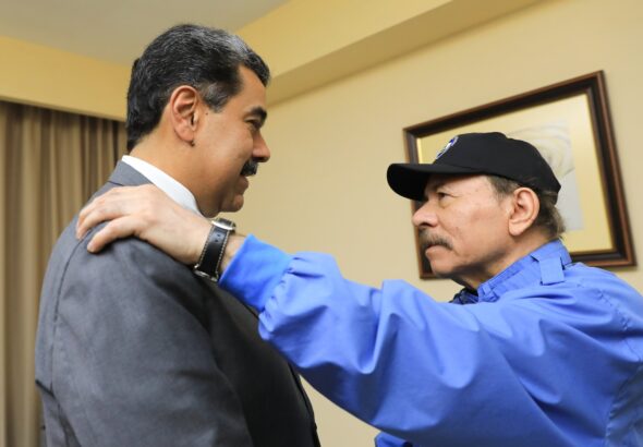 Venezuelan President Nicolás Maduro and Nicaraguan President Daniel Ortega meet in Havana on September 16, 2023. Photo: Presidential Press.