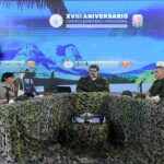 Venezuelan President Nicolás Maduro at the celebration of the 18th anniversary of the establishment of CEOFANB. Photo: VTV.