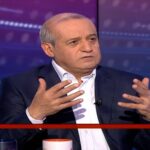 Deputy general secretary of the Popular Front for the Liberation of Palestine (PFLP), Jamil Mezher, in interview with Al Mayadeen. Photo: Al Mayadeen.