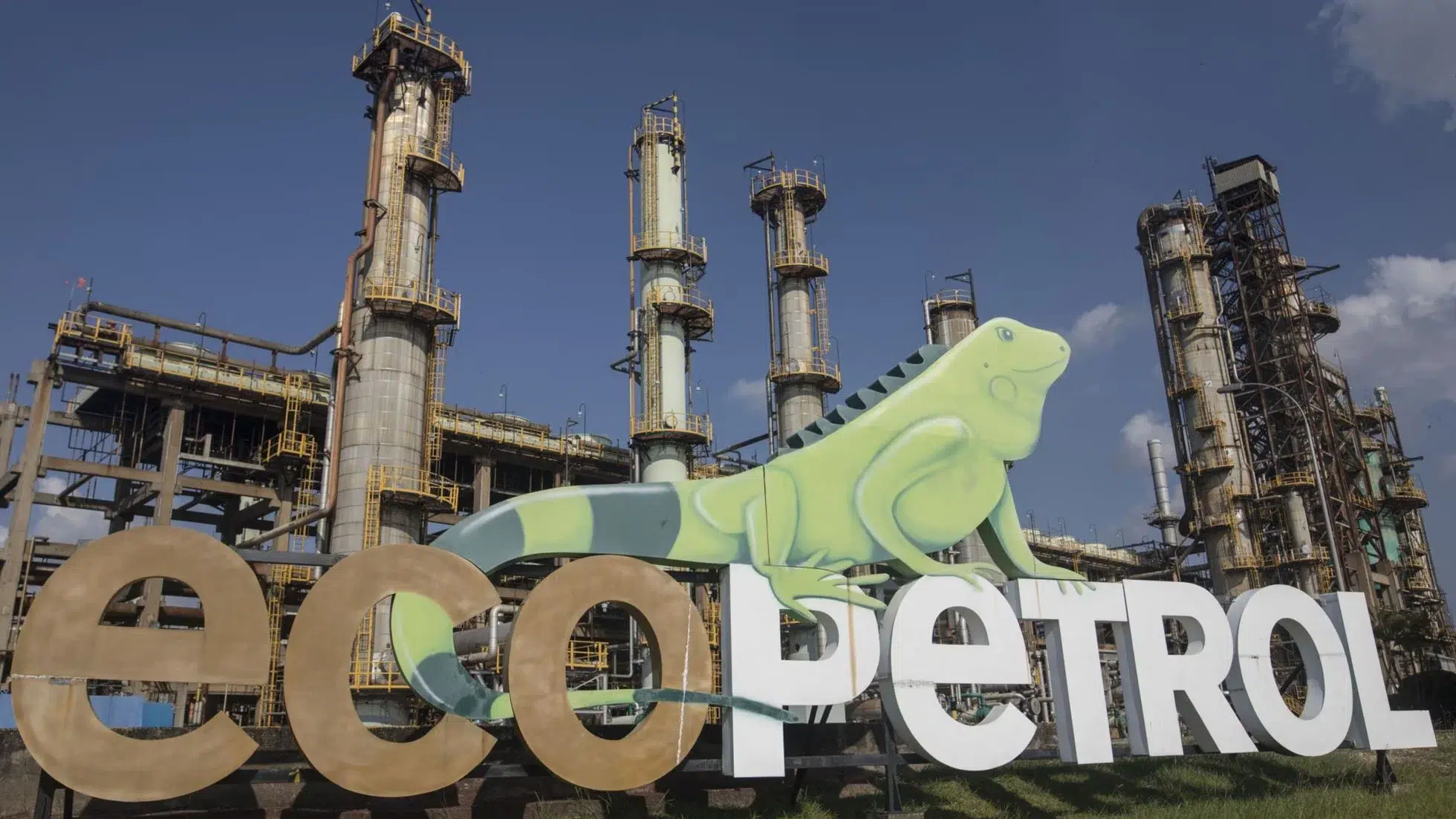 An Ecopetrol refinery in Barrancabermeja, Colombia, on February 15, 2022. Photo: Ivan Valencia/Bloomberg/File photo.