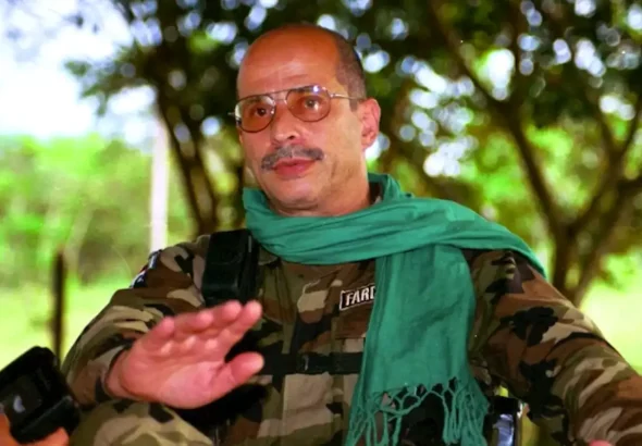 Simón Trinidad, leader of the former guerrilla organization Revolutionary Armed Forces of Colombia. File photo.