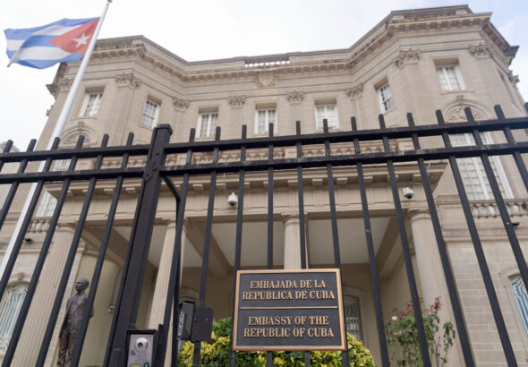 The Cuban Embassy. Photo: Politico.