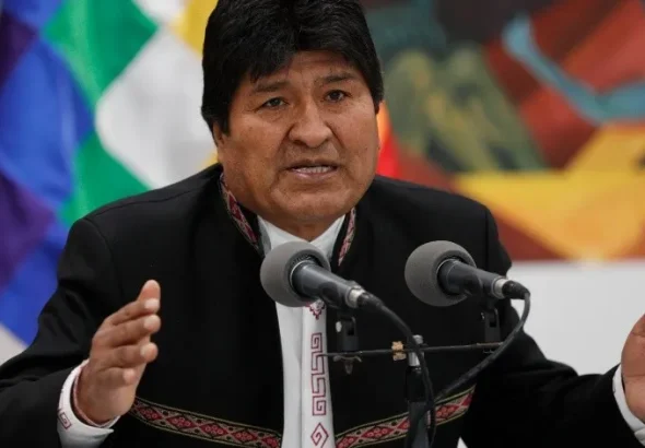 Former President of Bolivia, Evo Morales. Photo: AP.