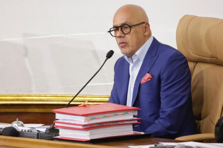 President of the Venezuelan National Assembly, Jorge Rodríguez. Photo: Wilmer Errades.