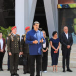 Venezuelan President Nicolás Maduro speaks about his state visit to China and Algeria and the G77 Summit in Cuba, upon his return to Venezuela, September 17, 2023. Photo: Presidential Press.