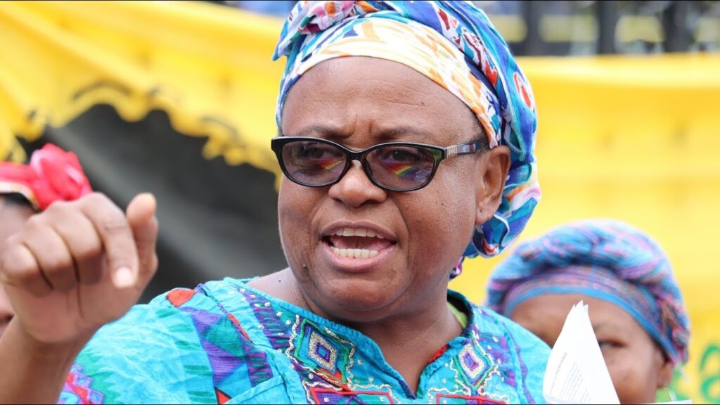 Miriam Miranda, Garifuna coordinator and defender of OFRANEH. Photo: Honduras Now/File photo.