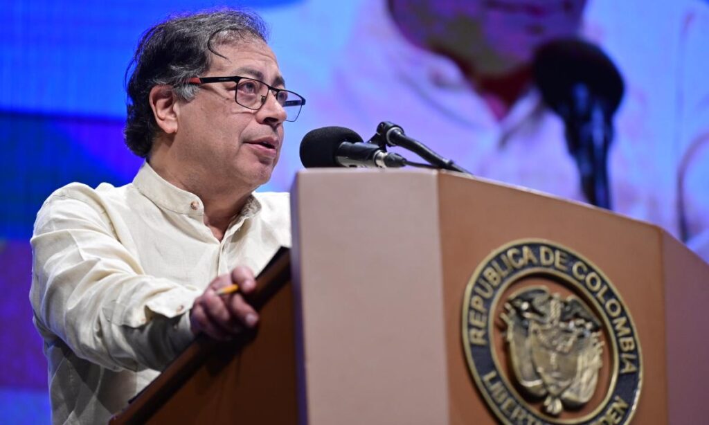 Gustavo Petro, president of Colombia. File photo.