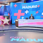 Venezuelan President Nicolás Maduro during his television show Con Maduro+. Photo: Presidential Press.