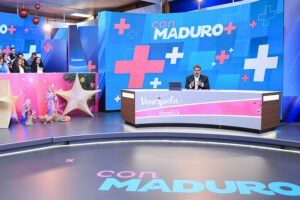 Venezuelan President Nicolás Maduro during his television show Con Maduro+. Photo: Presidential Press.