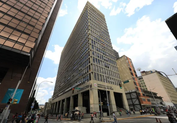 Panoramic view of the new headquarters of the Latin American School of Medicine in Caracas. Photo: Venezuelan Ministry for Science and Technology.