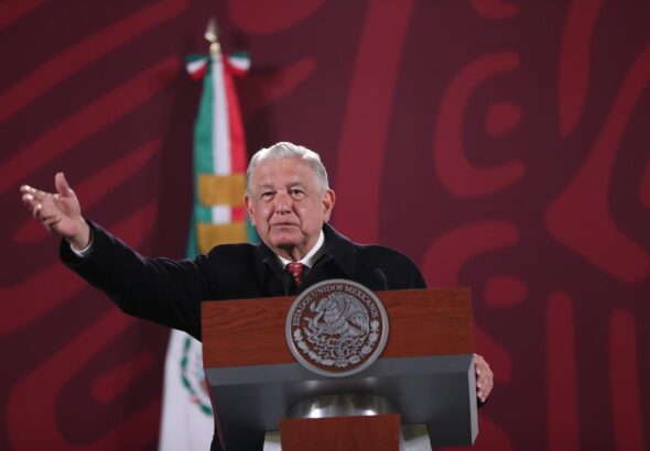 President of Mexico, Andrés Manuel López Obrador. File photo.