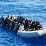 African migrants precariously crossing the Mediterranean in unsafe boat. Photo: Al Jazeera.