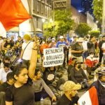 Peruvian in the streets call for Boularte, usurper resign. Photo: Resumen Latinoamericano/File photo.