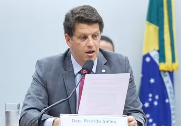 Ricardo Salles was the commission's rapporteur. Photo: Vinicius Loures/Câmara dos Deputados.